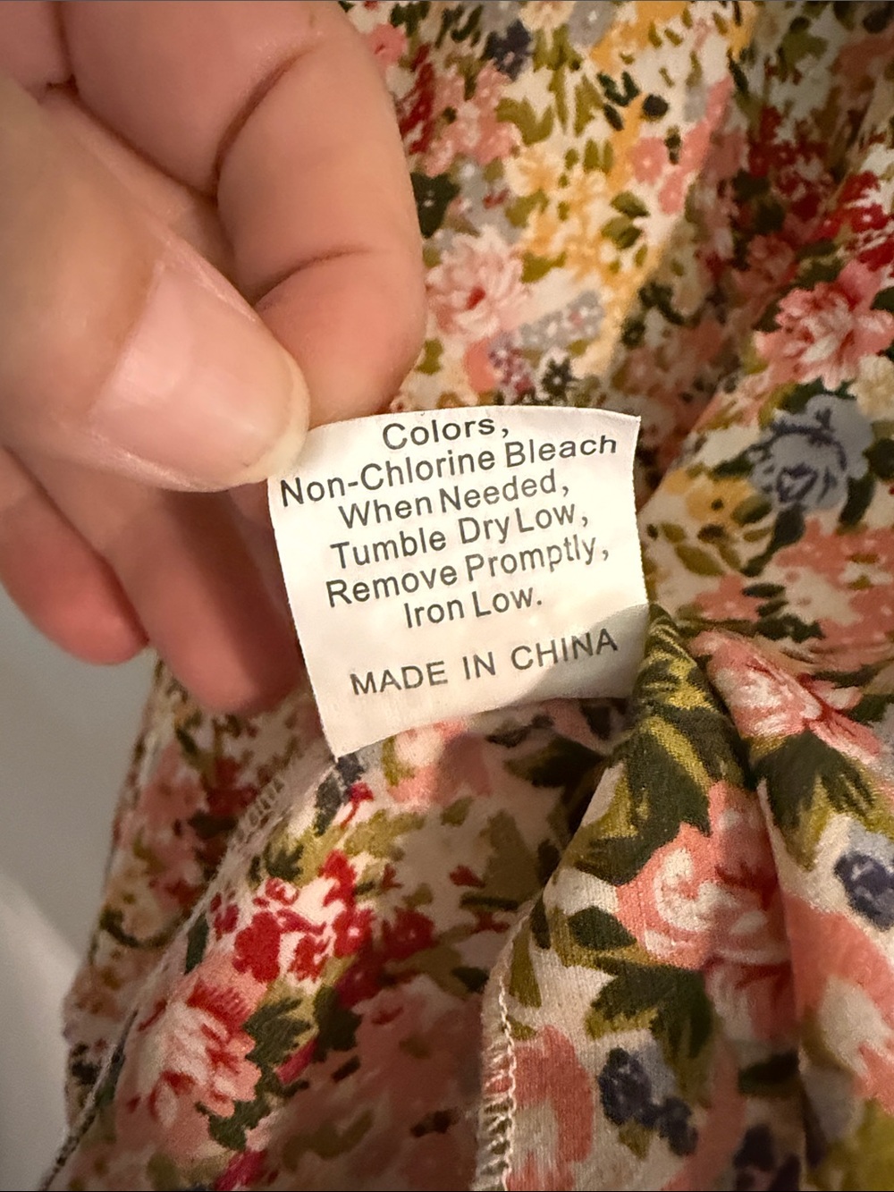 Floral Ruffle Sleeve Button-Front Blouse - Pink Multi - Picture 3 of 3